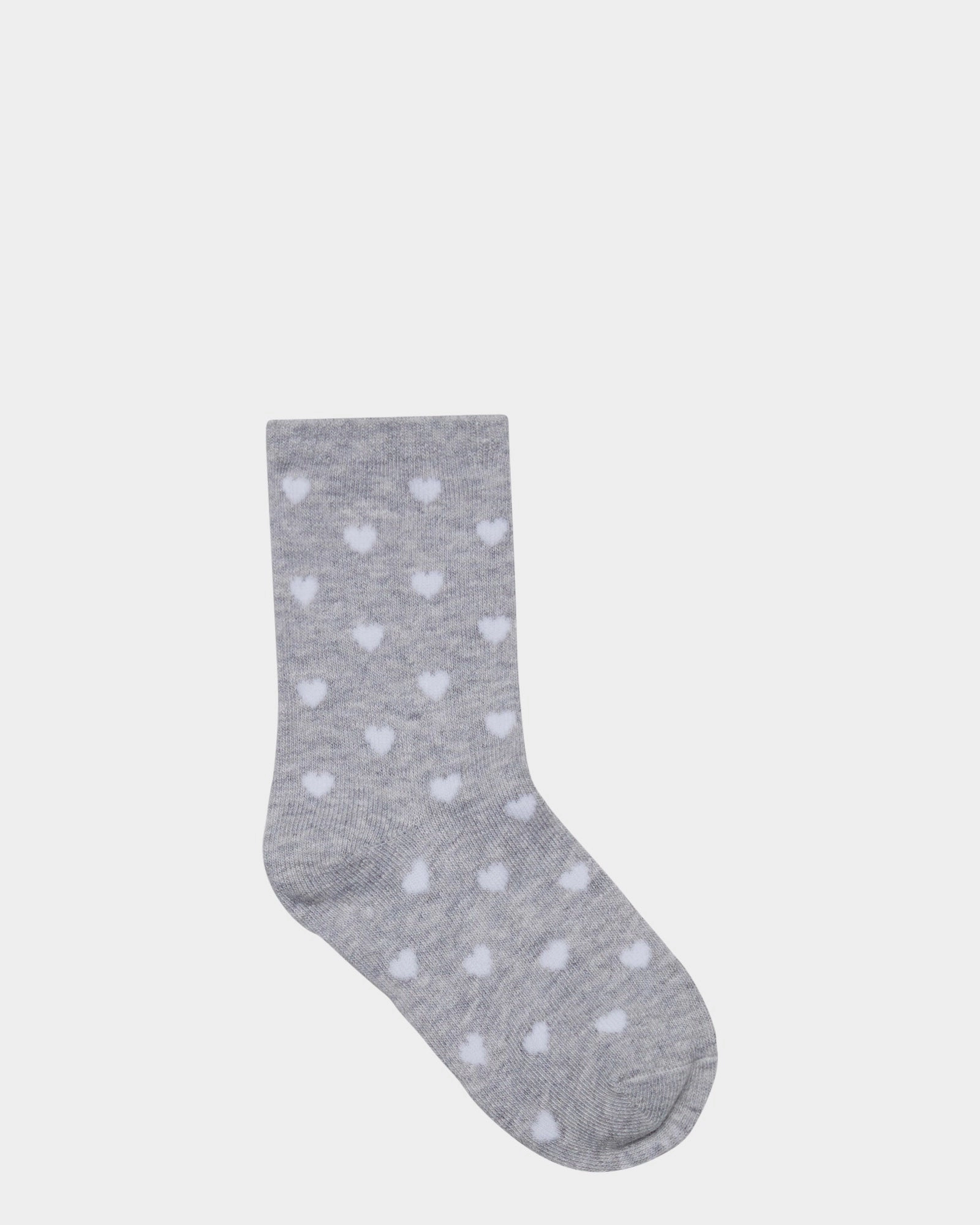 Hearts Crew 3 Pack Grey/White/Pink