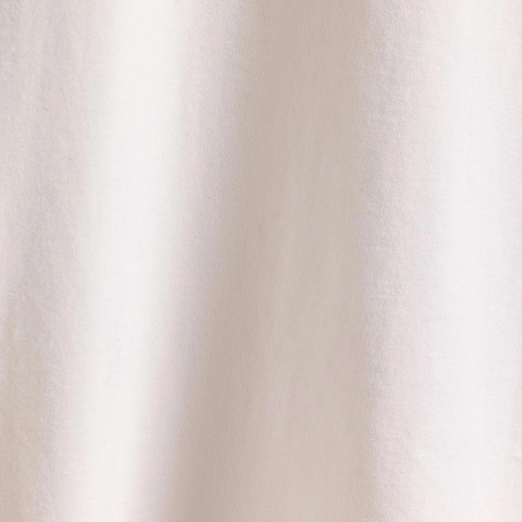 Heavy Luxe Jersey Crew - White