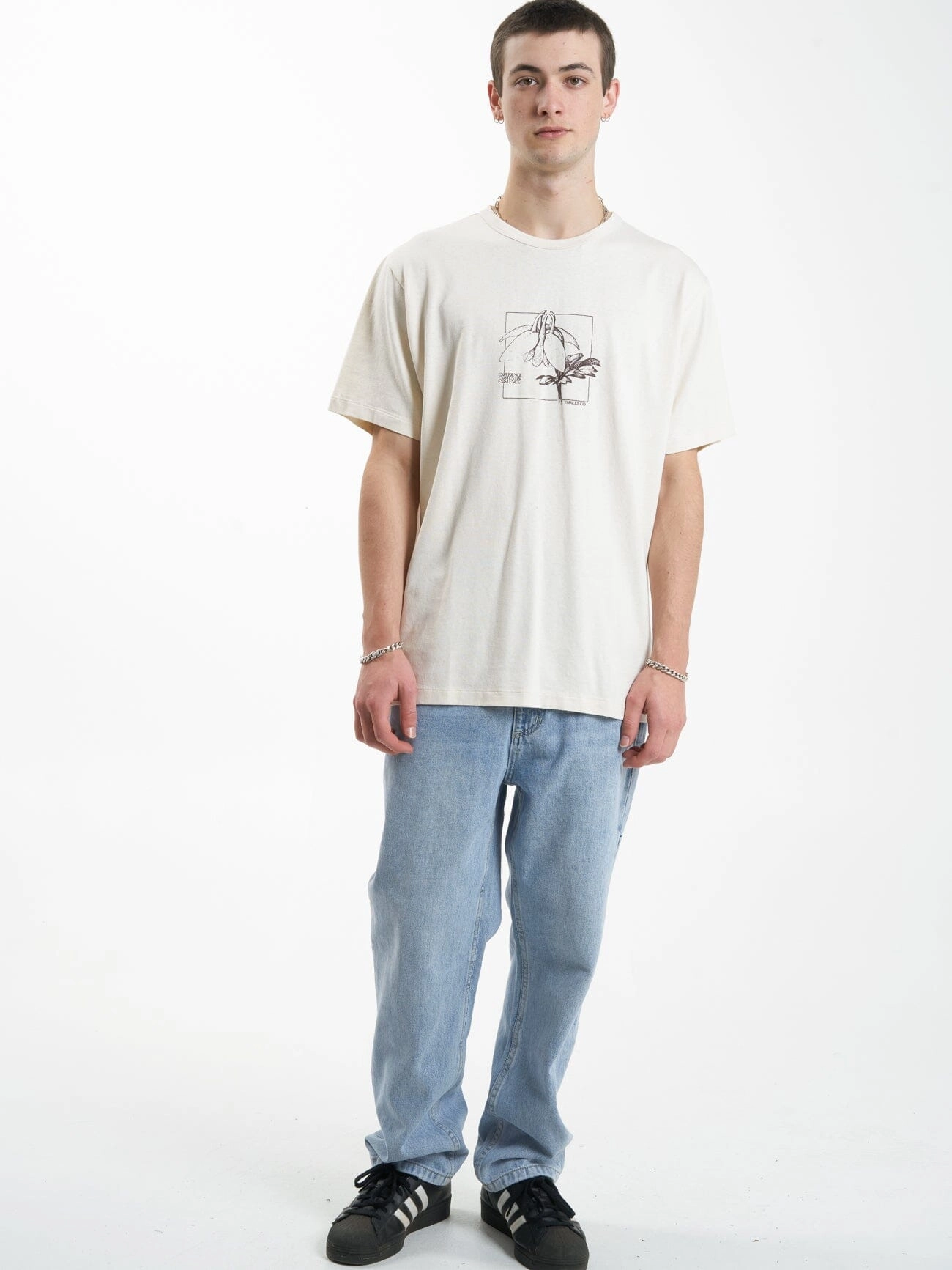 Hemp Experience Merch Fit Tee - Unbleached