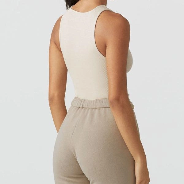 High Square Neck Tank