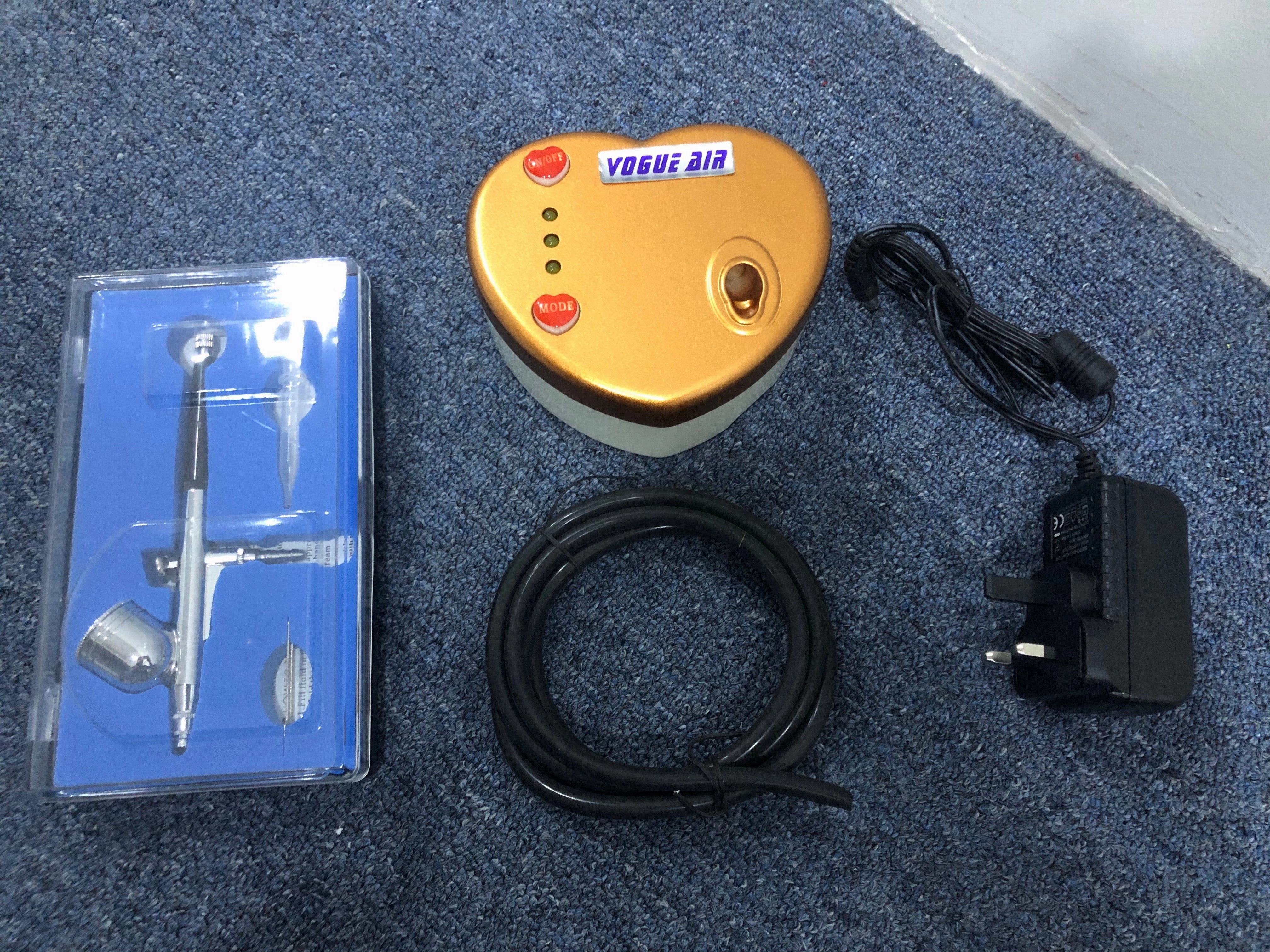 Hymair Nail Polish Air Paint Brush with Mini Air compressor | Model : HS08-2AC-SK