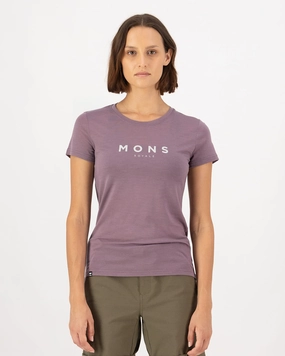 Icon Merino Classic T-Shirt - Mauve