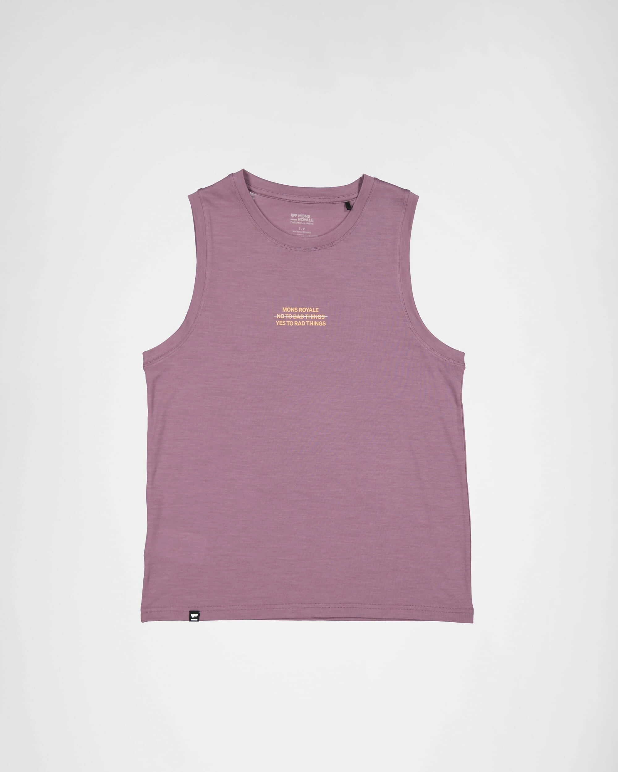Icon Merino Tank - Mauve