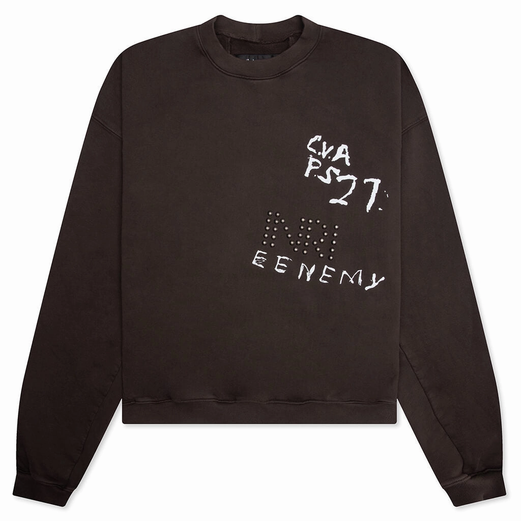 Inri CVA Crewneck - Monk Brown