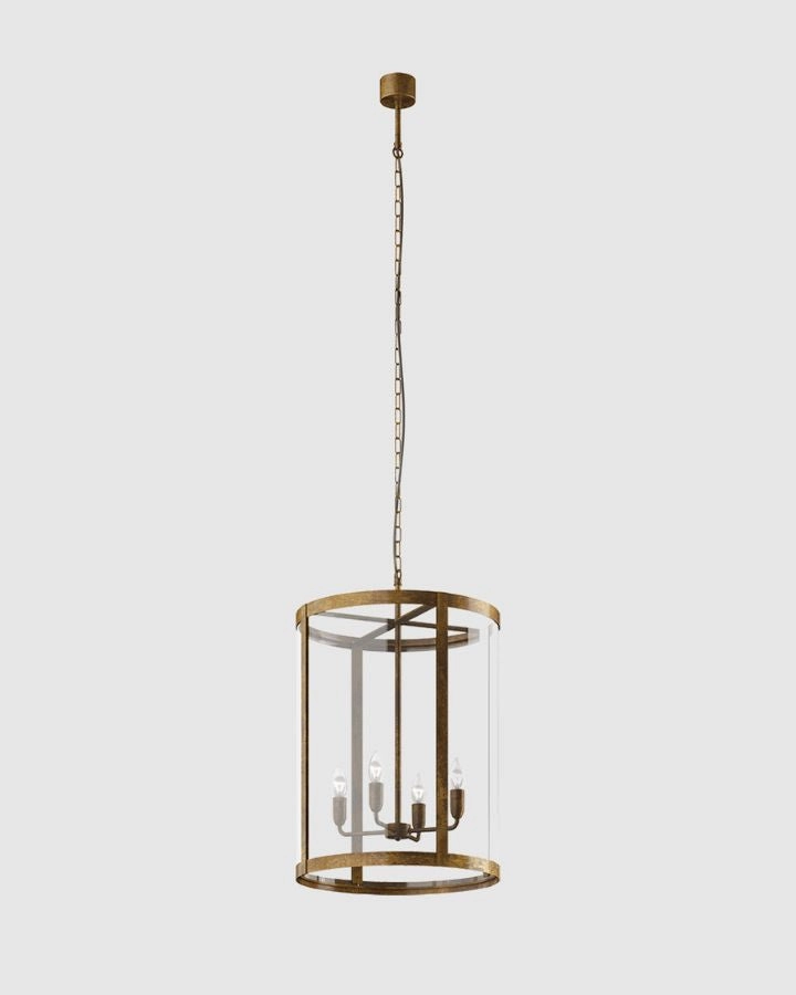 Italian Made Round Chain Lantern