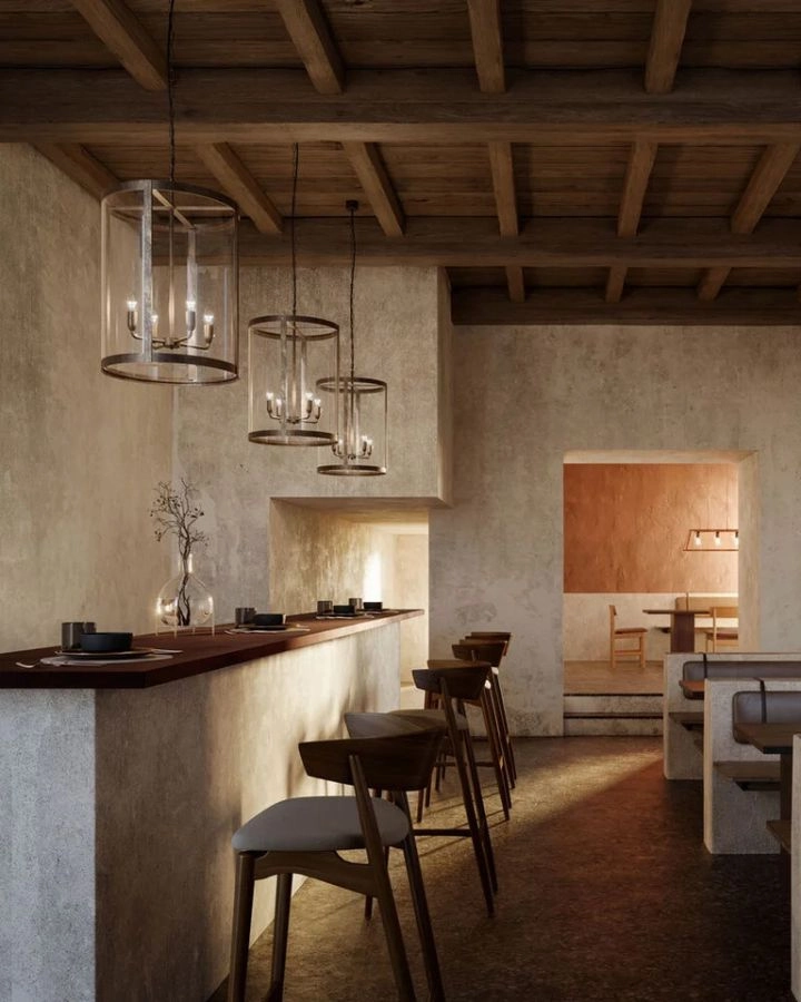 Italian Made Round Chain Lantern