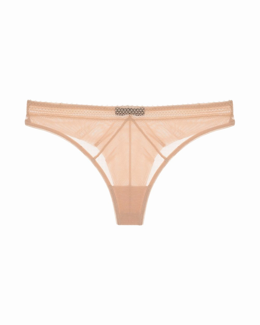 Jet Set Mesh Thong