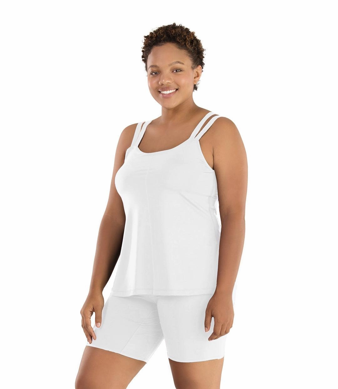 Junowear Hush Strappy Cami with Bra - FINAL SALE