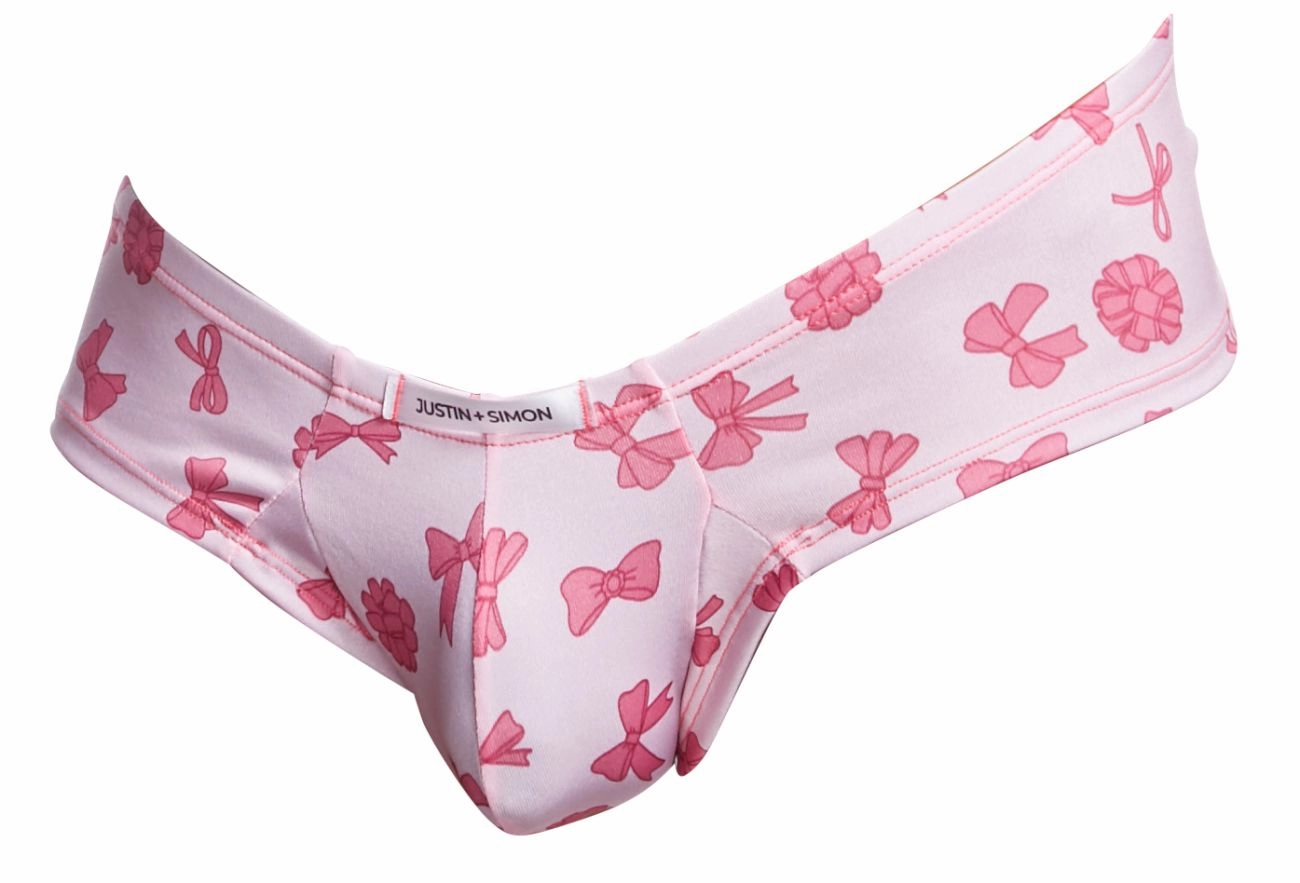 JUSTIN SIMON XSJ22 Cheek Briefs Color Coquette