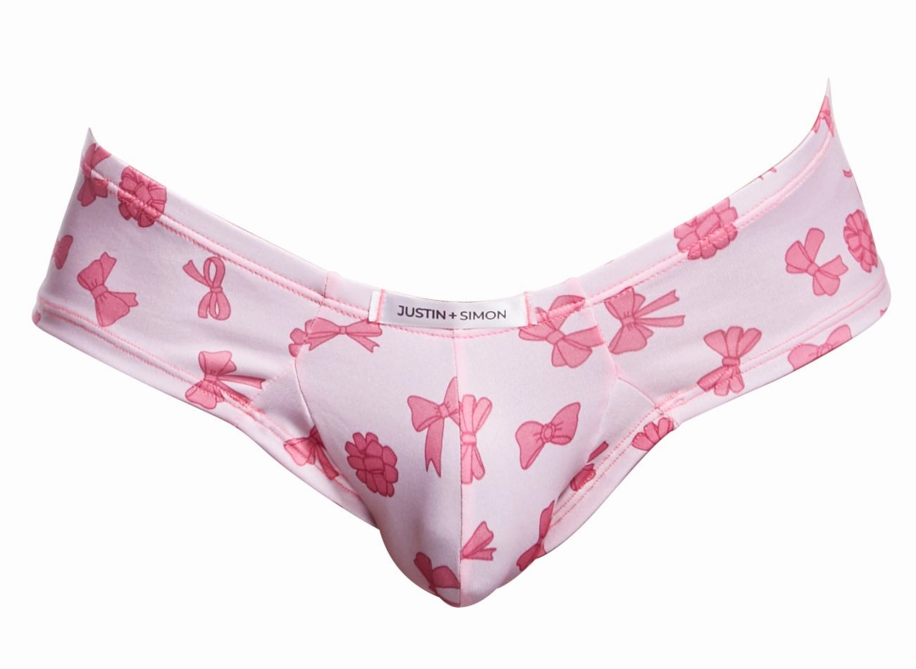 JUSTIN SIMON XSJ22 Cheek Briefs Color Coquette