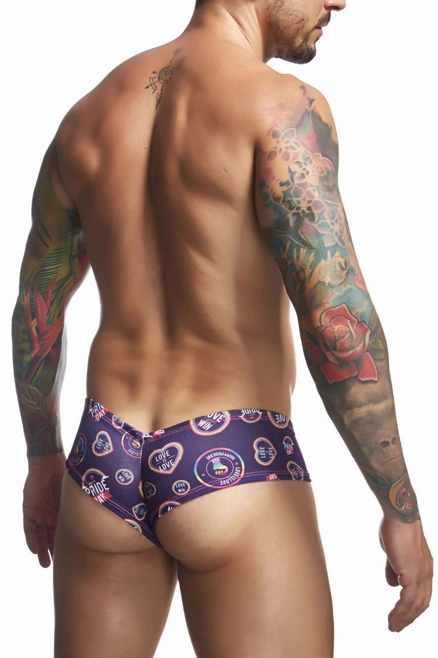 JUSTIN SIMON XSJ22 Cheek Briefs Color Pride
