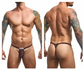 JUSTIN SIMON XSJBU02 Bulge Thongs Color Lips
