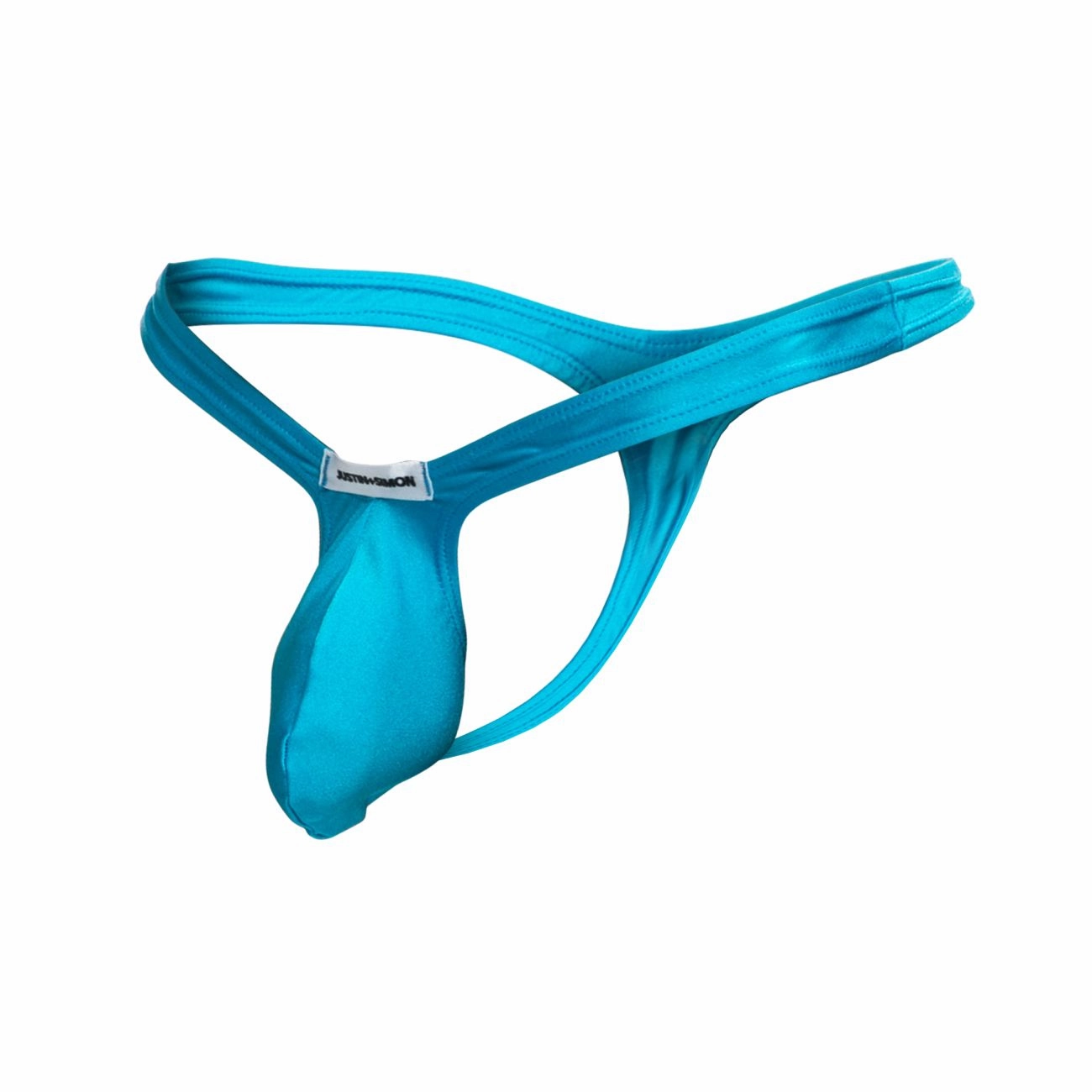 JUSTIN SIMON XSJBU02 Bulge Thongs Color Turquoise