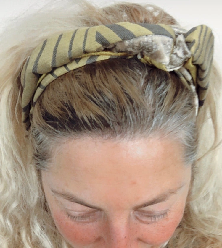 Knotted hairband