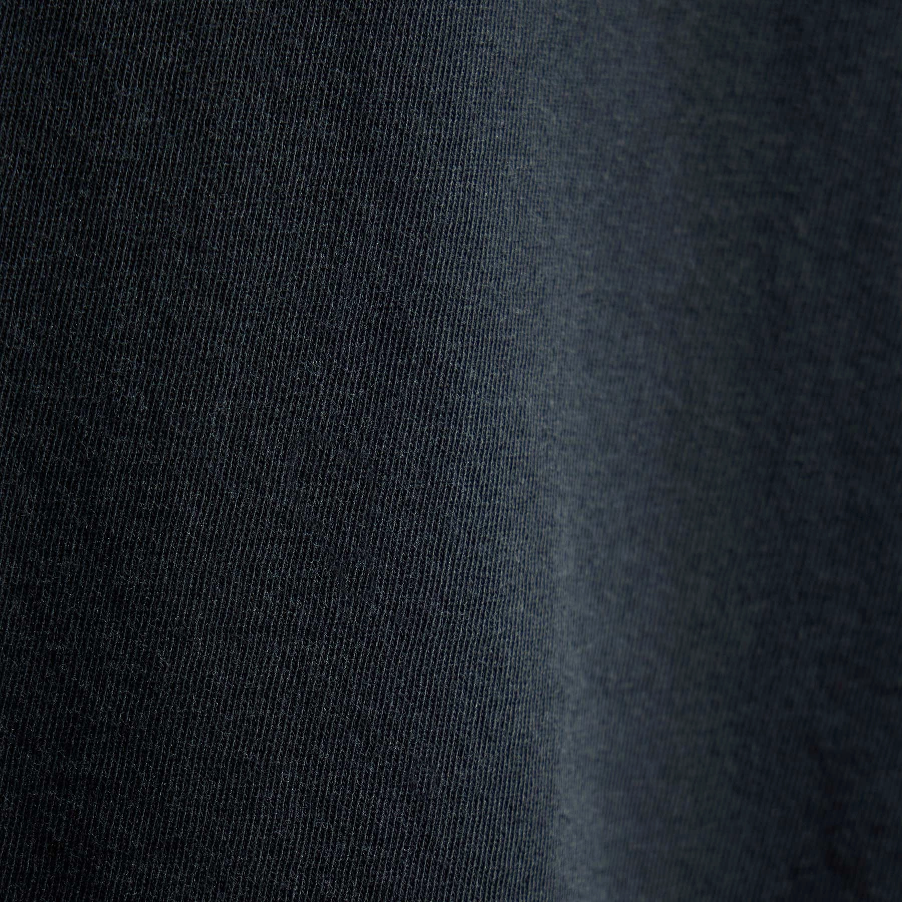 Long Sleeve Crew Neck - Blue Noir Pigment