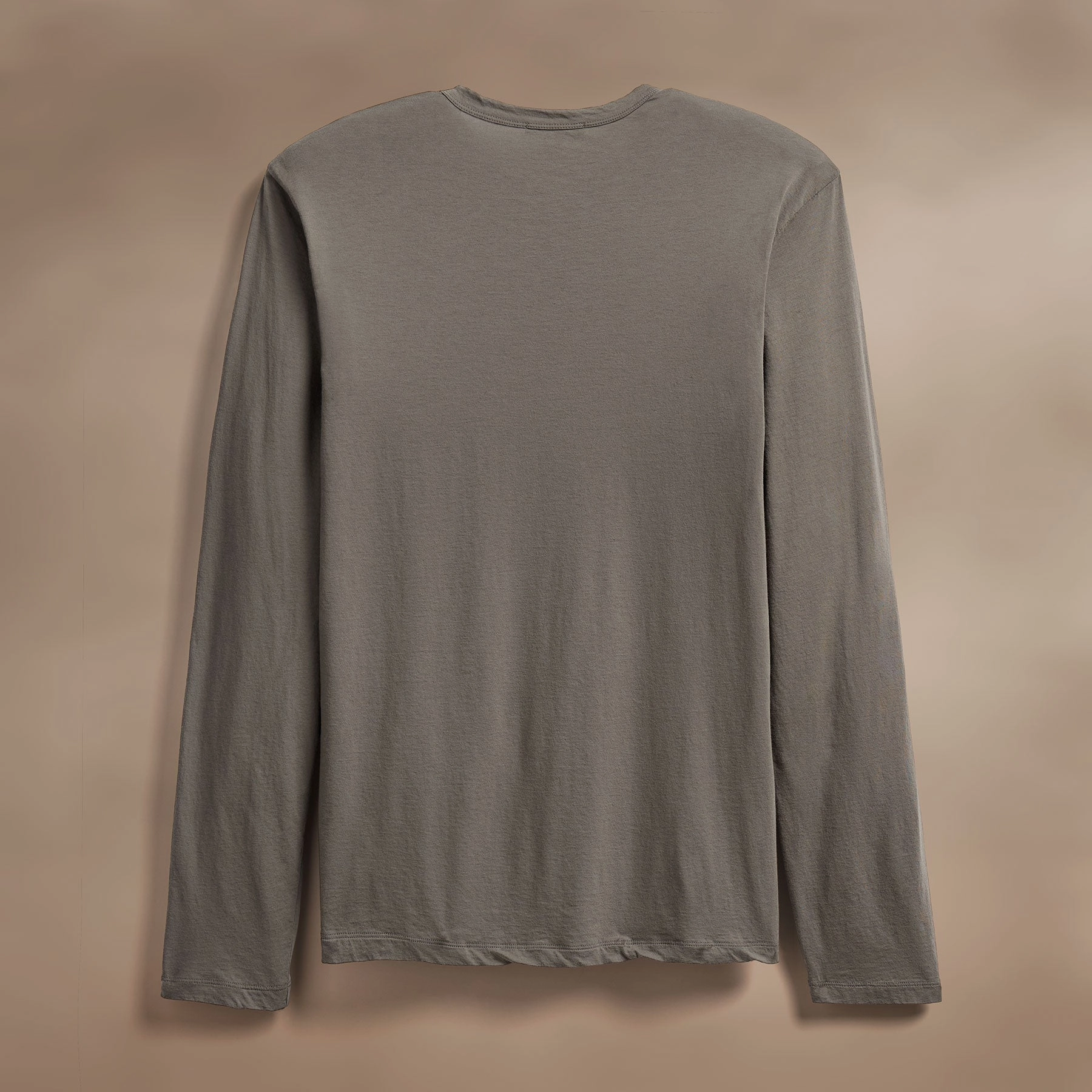 Luxe Lotus Jersey Crew - Granite