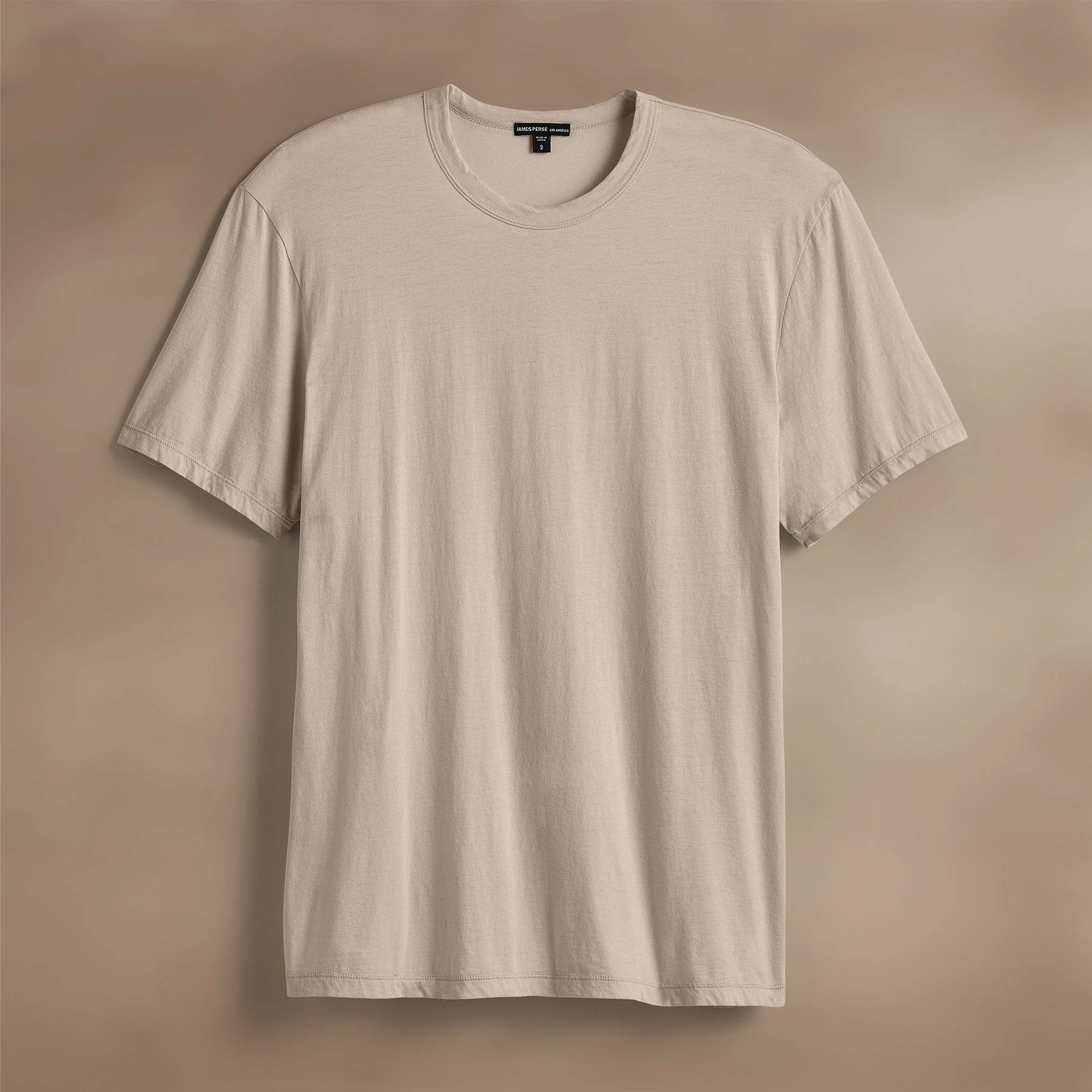 Luxe Lotus Jersey Tee - Overcast