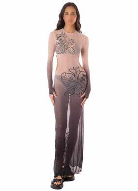 Maaji Winter Mist Marigold Long Dress