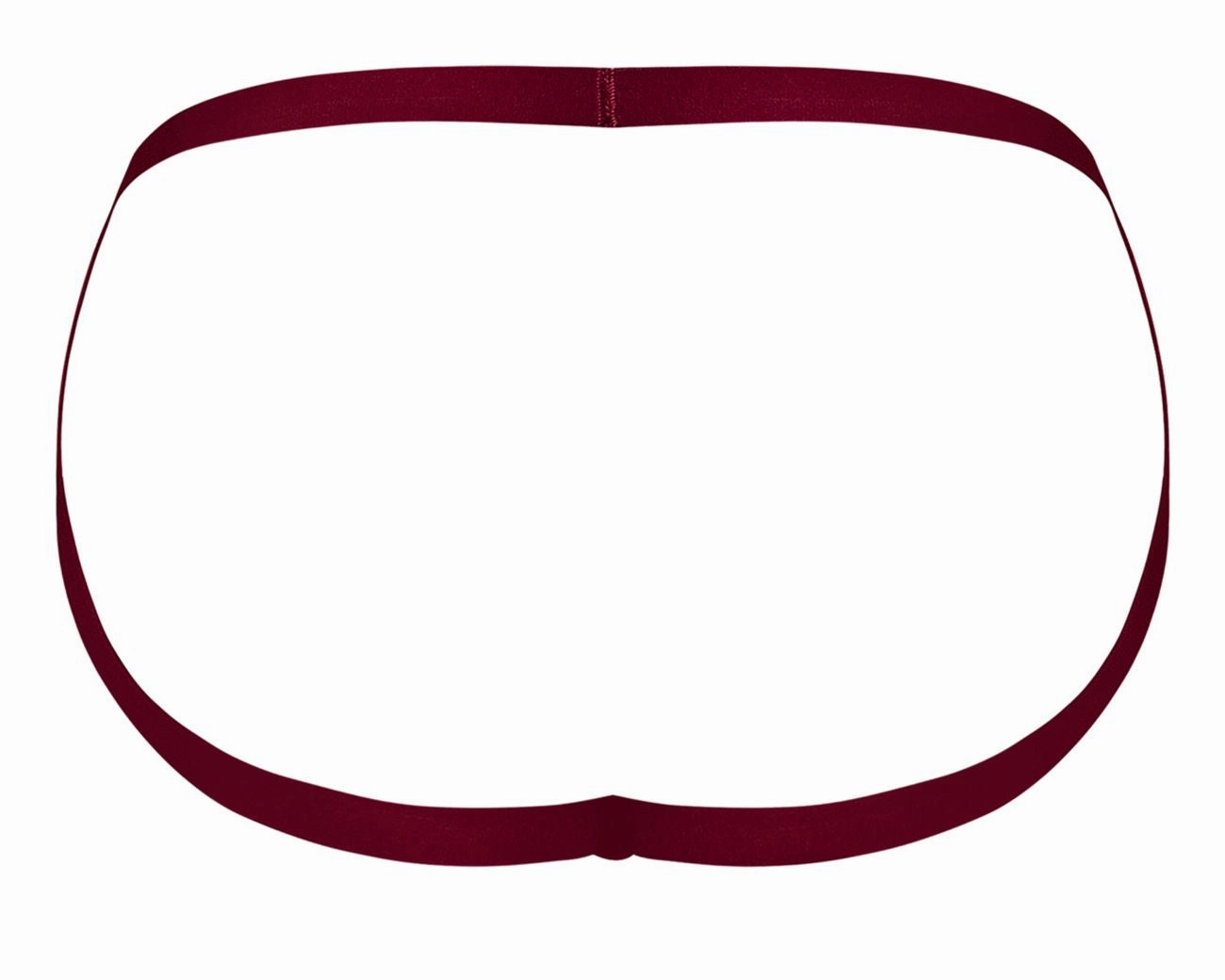 Male Power 394-289 Lucifer Strappy Jock Color Burgundy