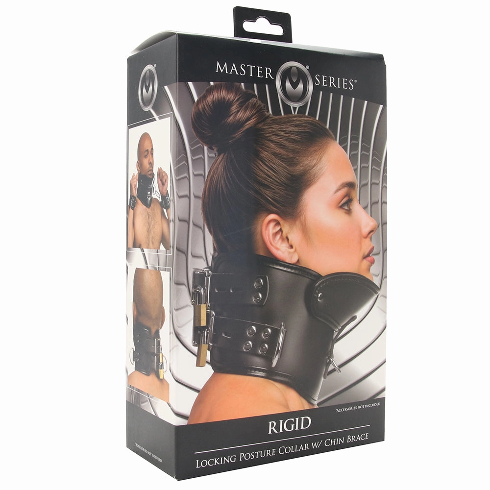 Master Series Rigid Posture Collar with Chin Brace