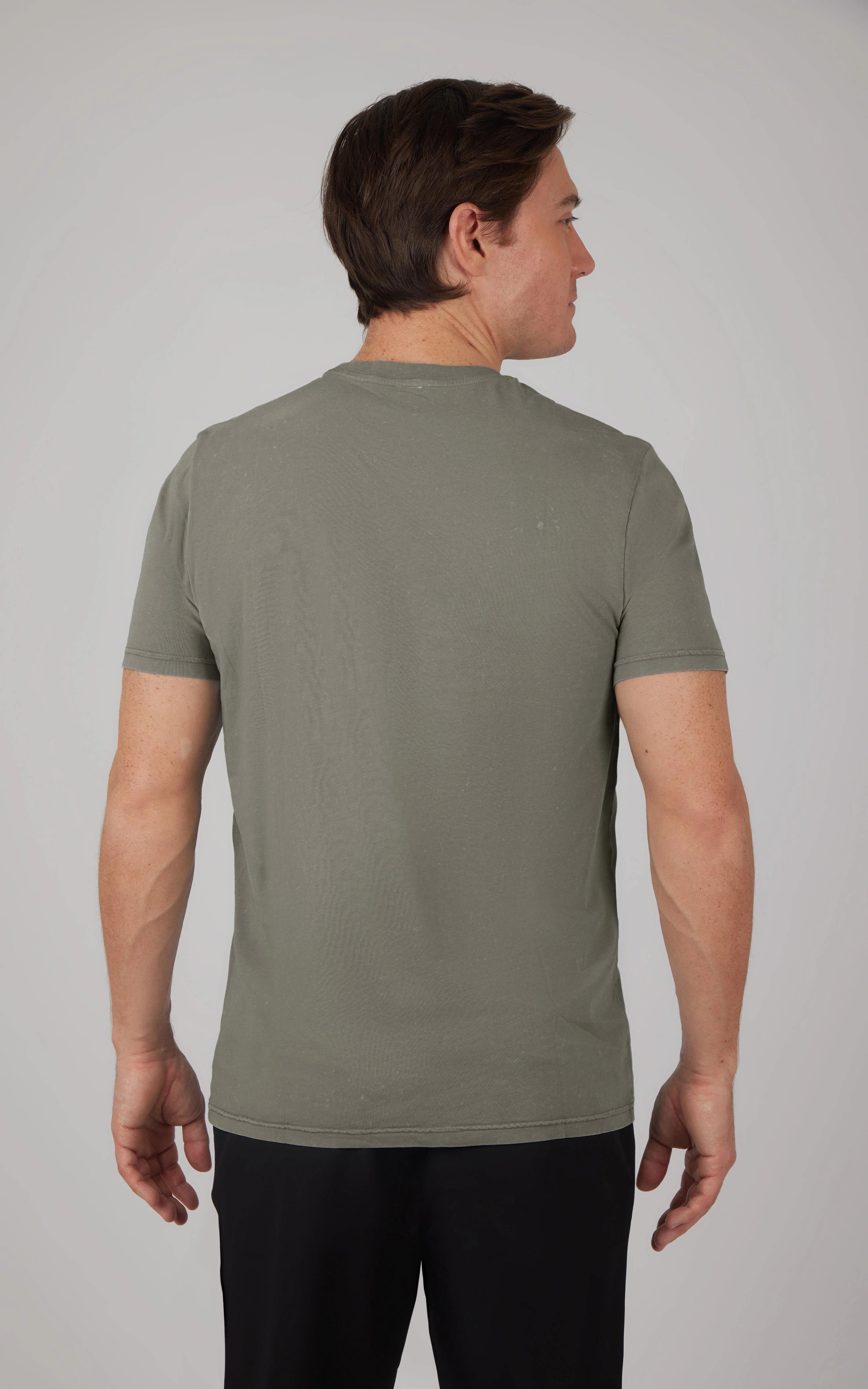 Men's Acid Wash Short Sleeve Tee