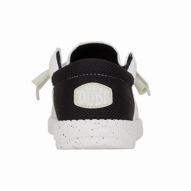 Men's Wally Tri Varsity Mesh White/Black