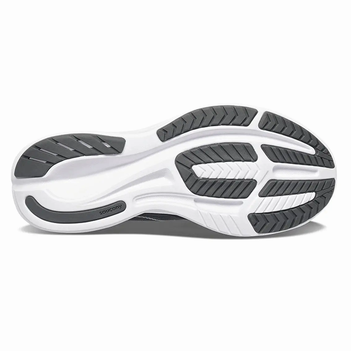 Mens Saucony Ride 15 (Wide) - Black / White