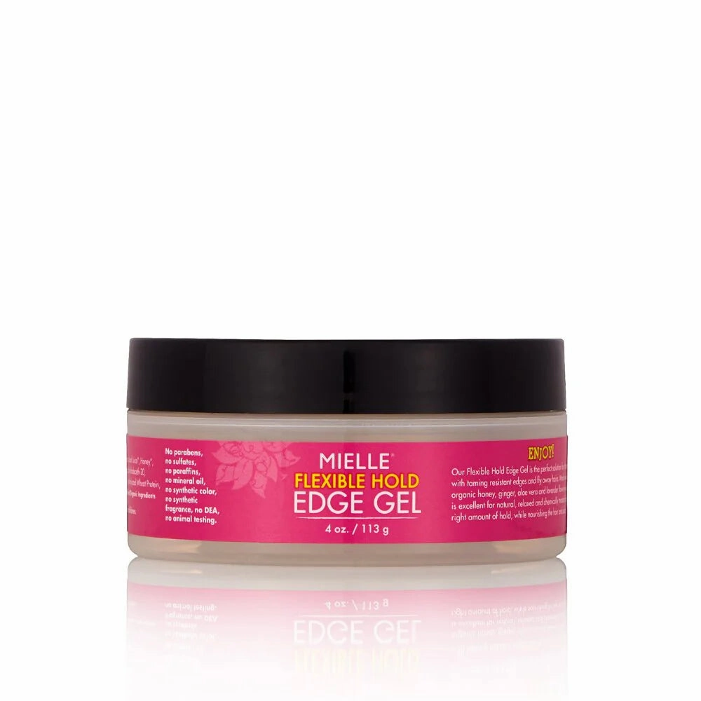 Mielle Organics Honey & Ginger Flexible Hold Edge Gel - 4 oz