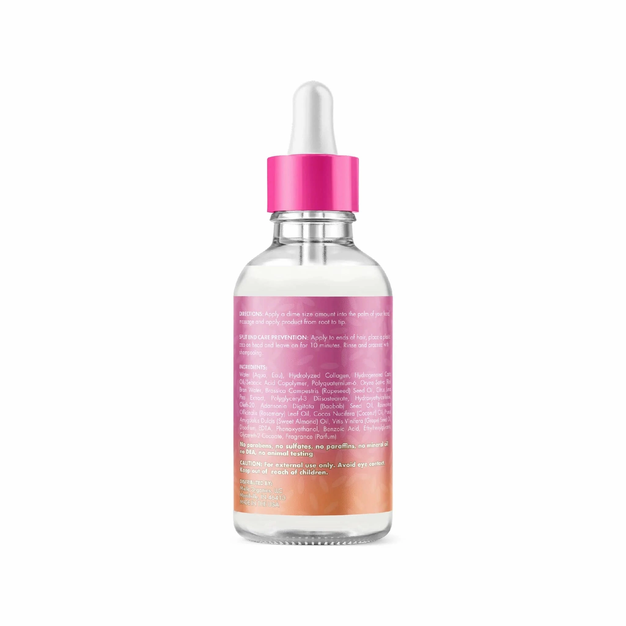 Mielle Organics Rice Water Collection Length Retention Daily Split End Therapy - 2 oz