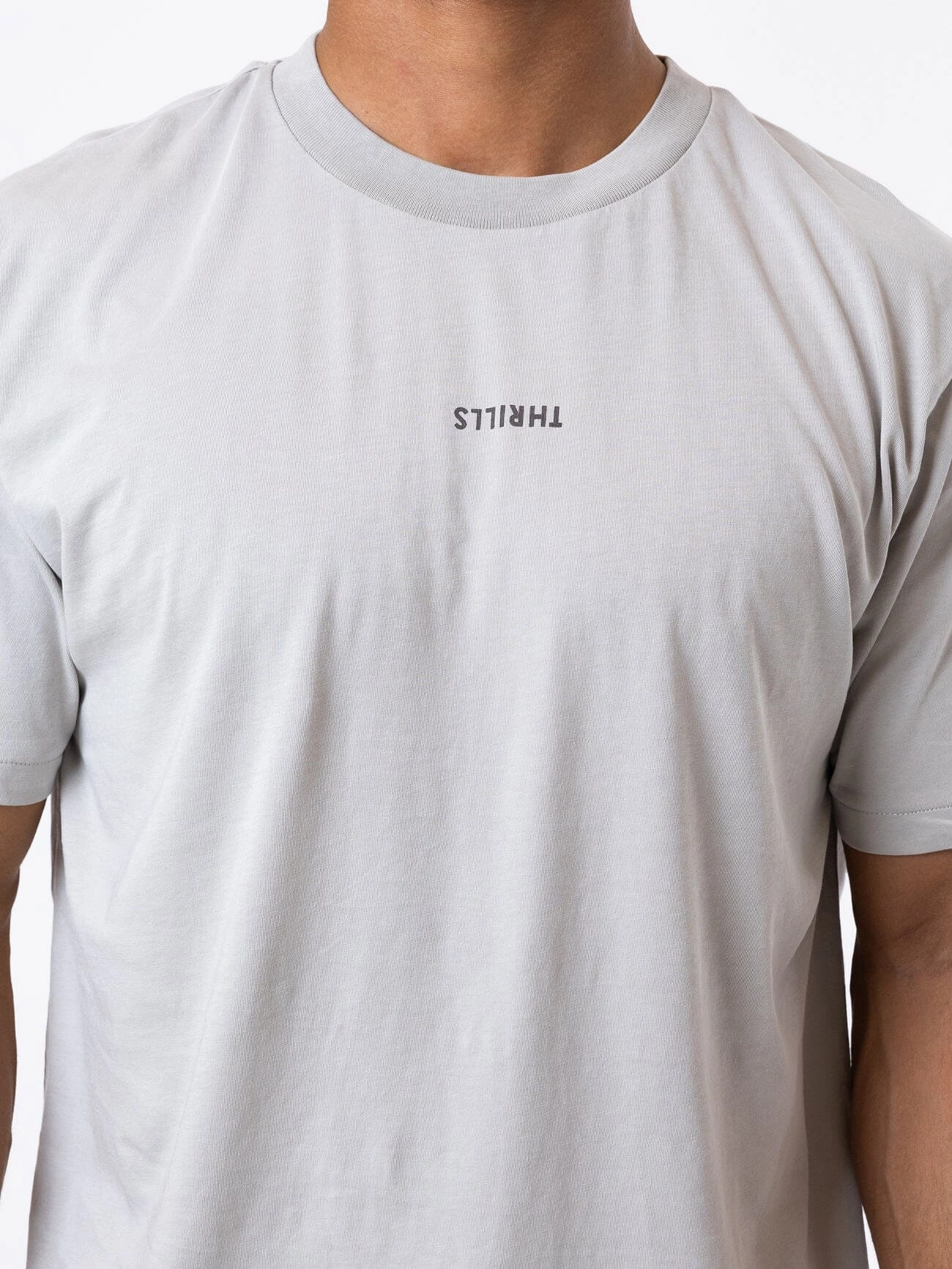 Minimal Thrills Merch Fit Tee - Oyster Grey