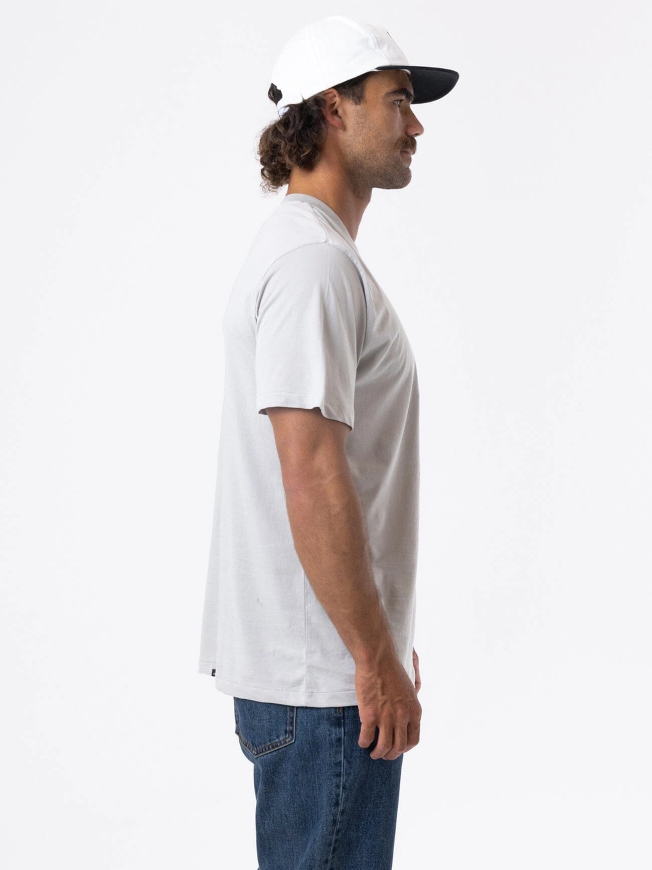 Minimal Thrills Merch Fit Tee - Oyster Grey