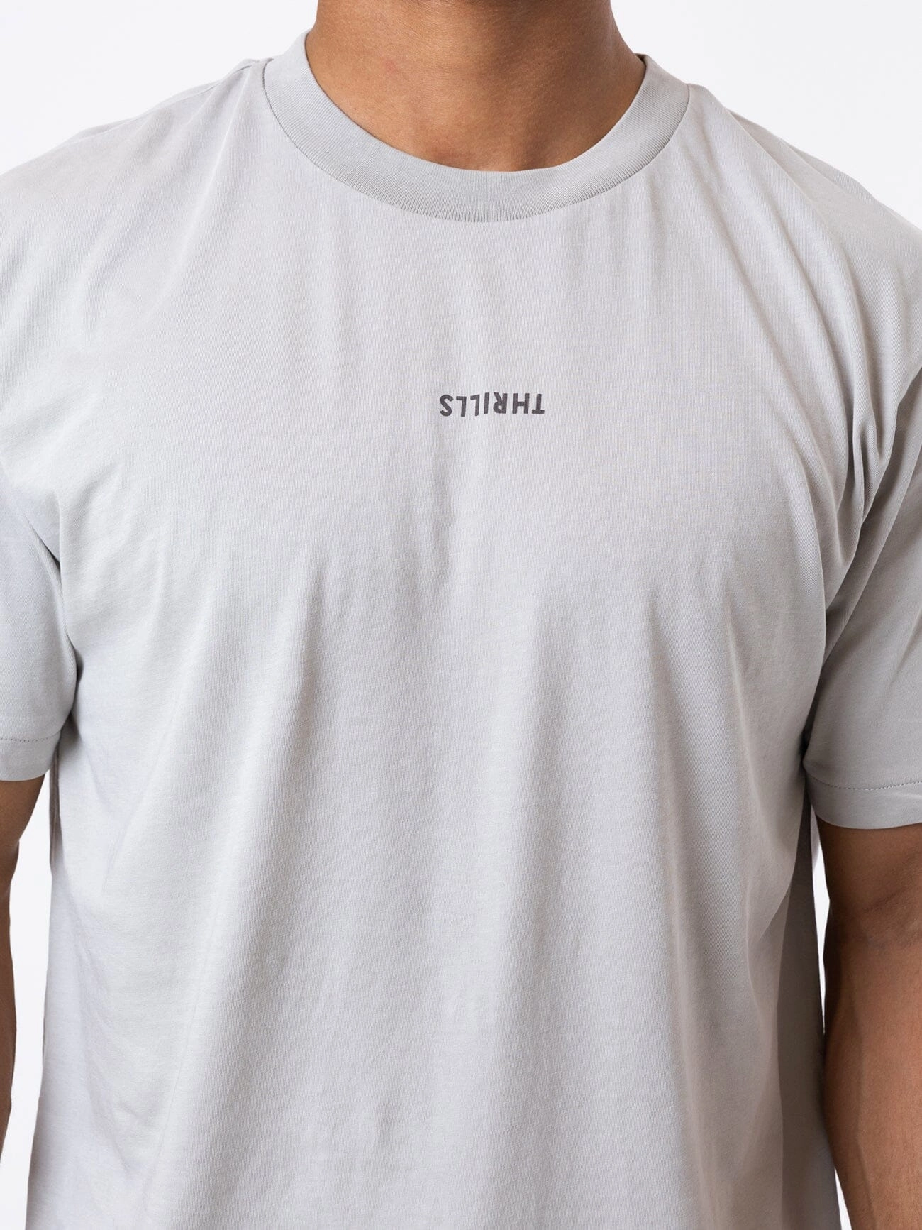 Minimal Thrills Merch Fit Tee - Oyster Grey