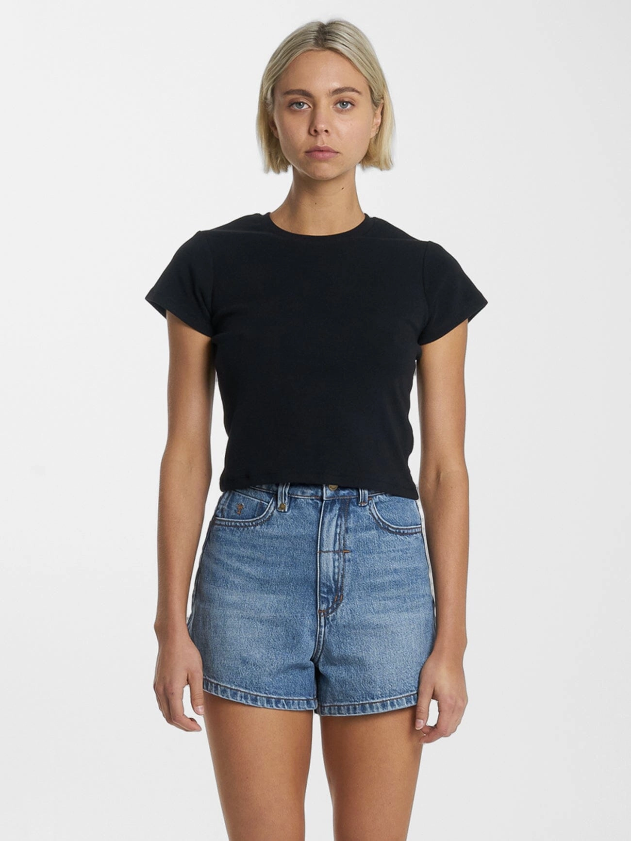 Minimal Thrills Mini Tee - Black