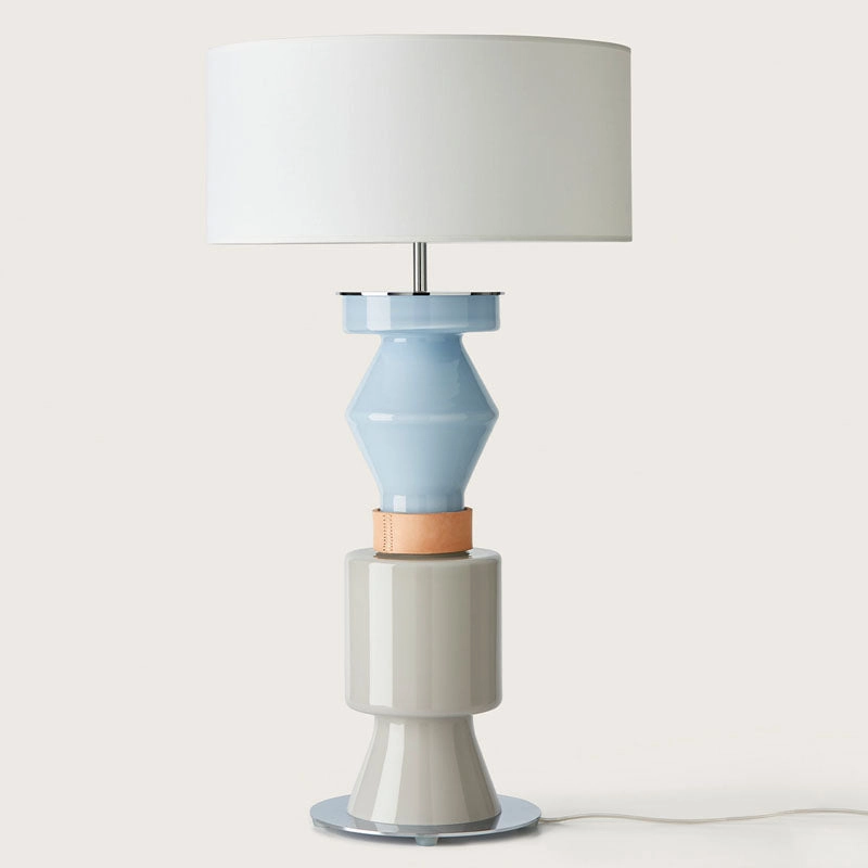 Modern Tiered Glass Lamp