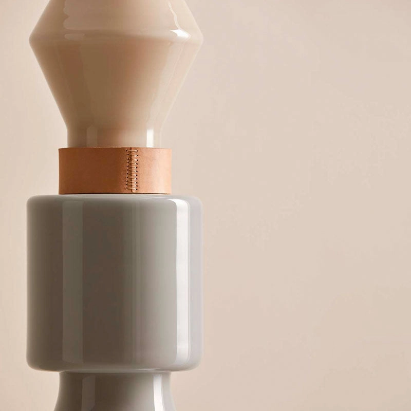 Modern Tiered Glass Lamp