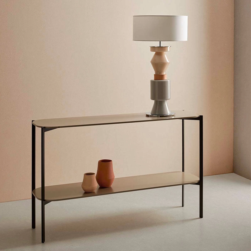 Modern Tiered Glass Lamp