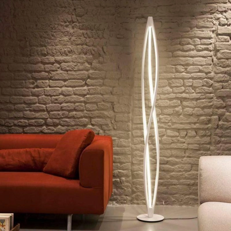 Modern Twirl Wind Floor Lamp | In the Wind