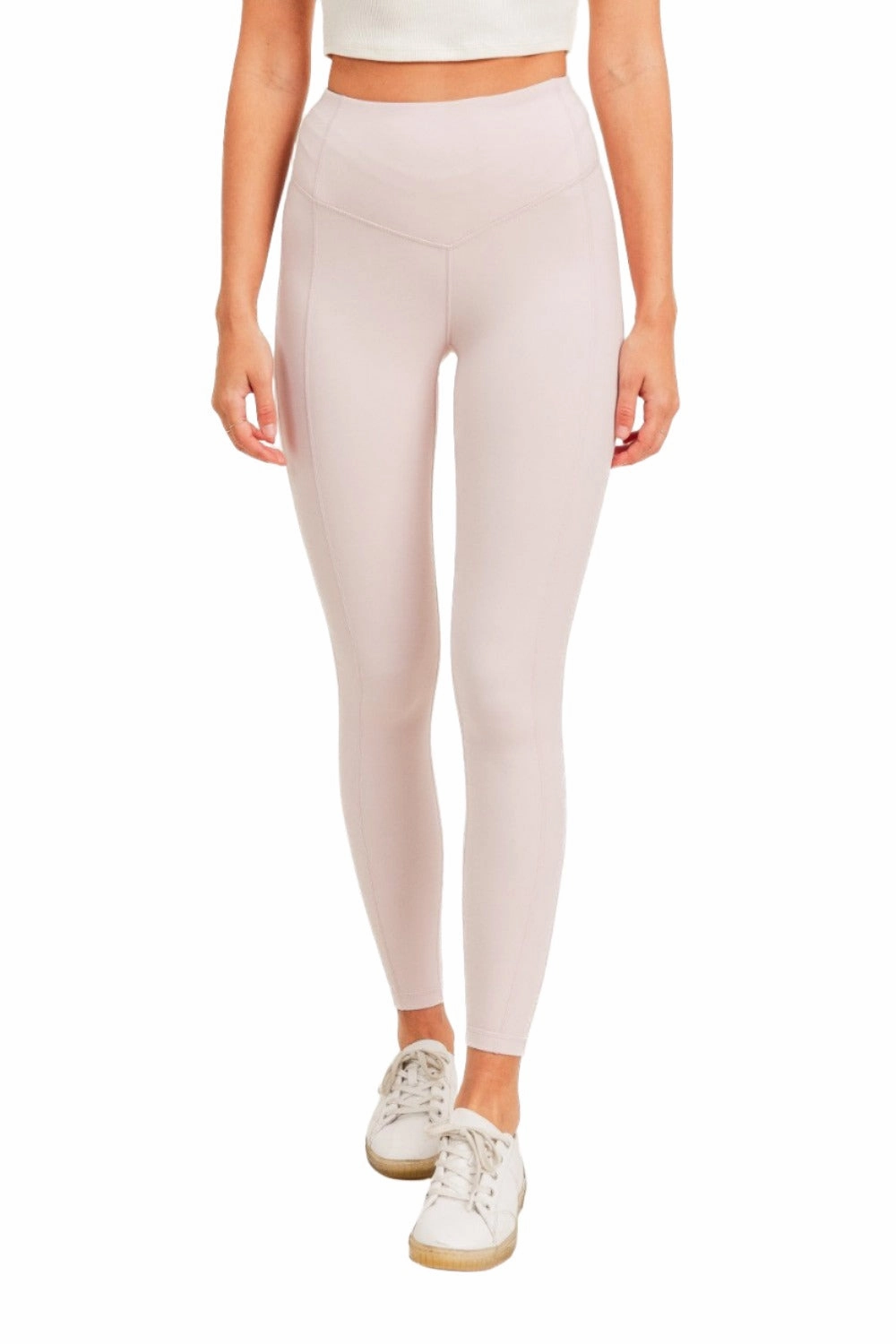 Mono B BRONZE - Side Panel V-Band High Waist Leggings APH-A0326