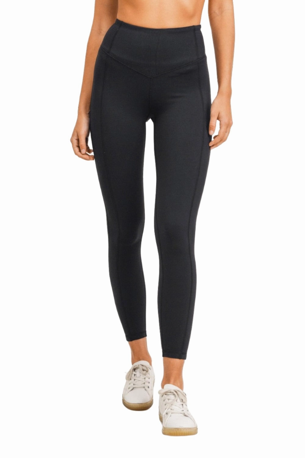 Mono B BRONZE - Side Panel V-Band High Waist Leggings APH-A0326
