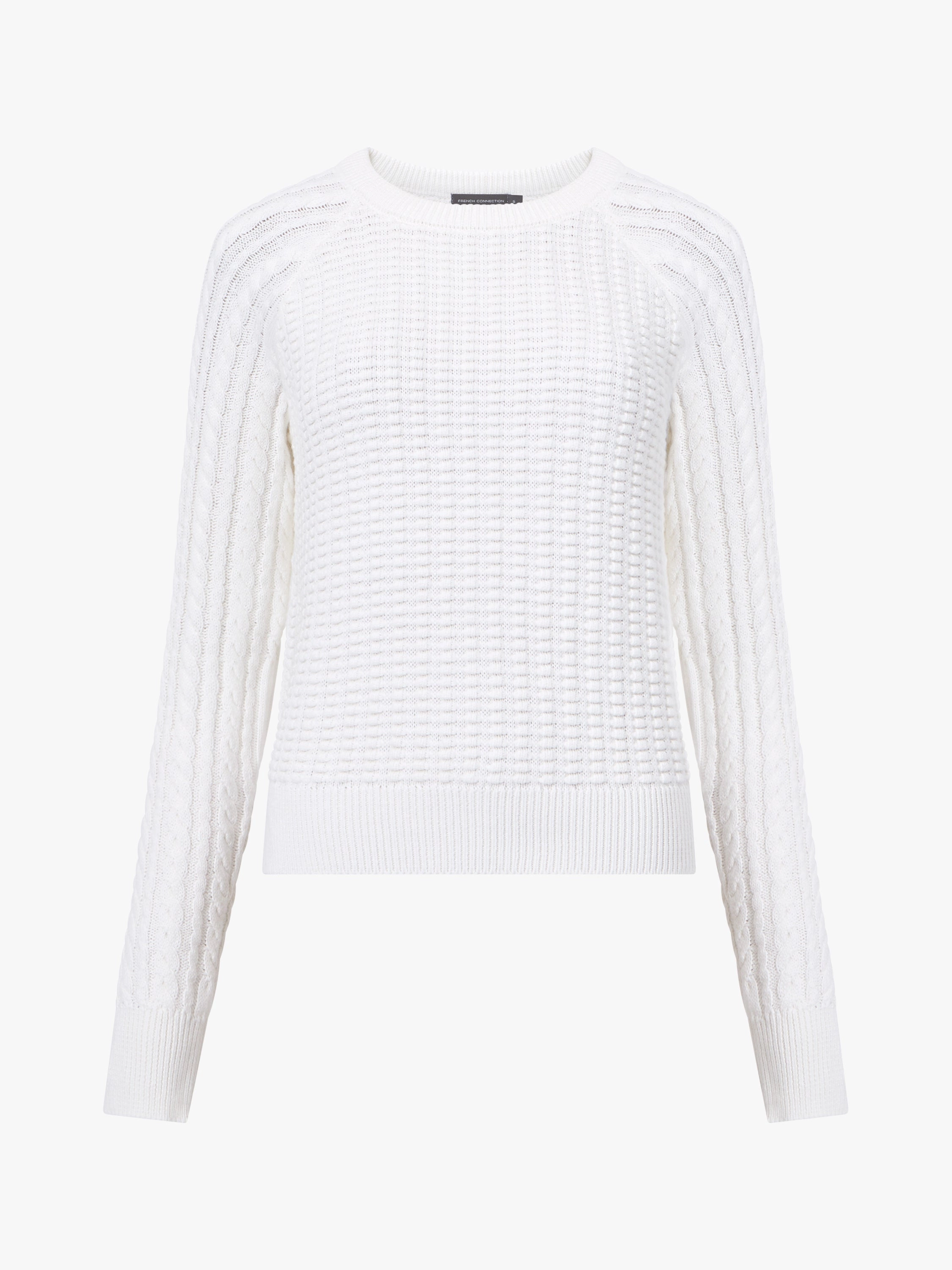 Mozart Popcorn Cable Knit Jumper