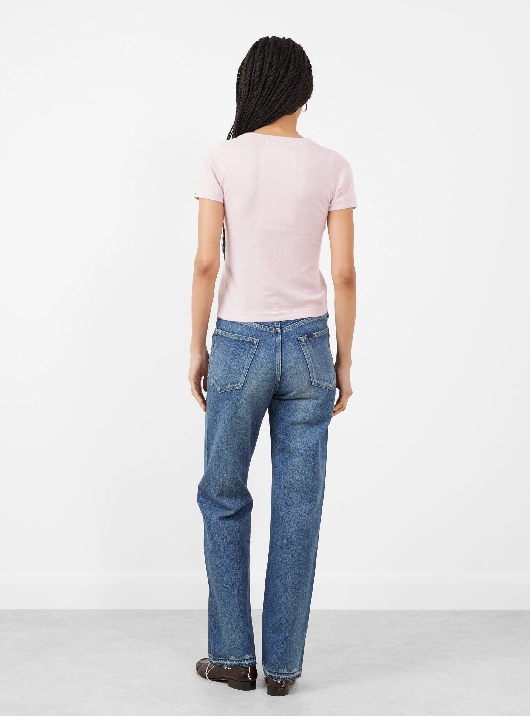 N°404 Vicky Cotton Cashmere T-Shirt Manicure