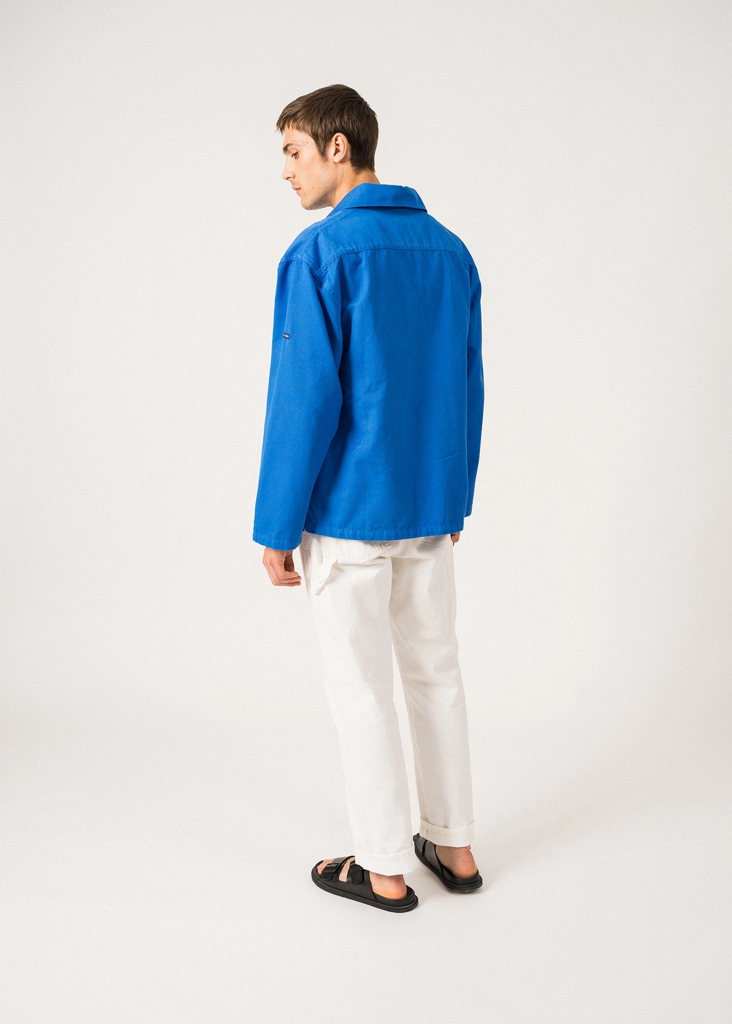 NEMO II - French Sailor Jacket | Cotton Canvas | Unisex Fit (MER BLUE)
