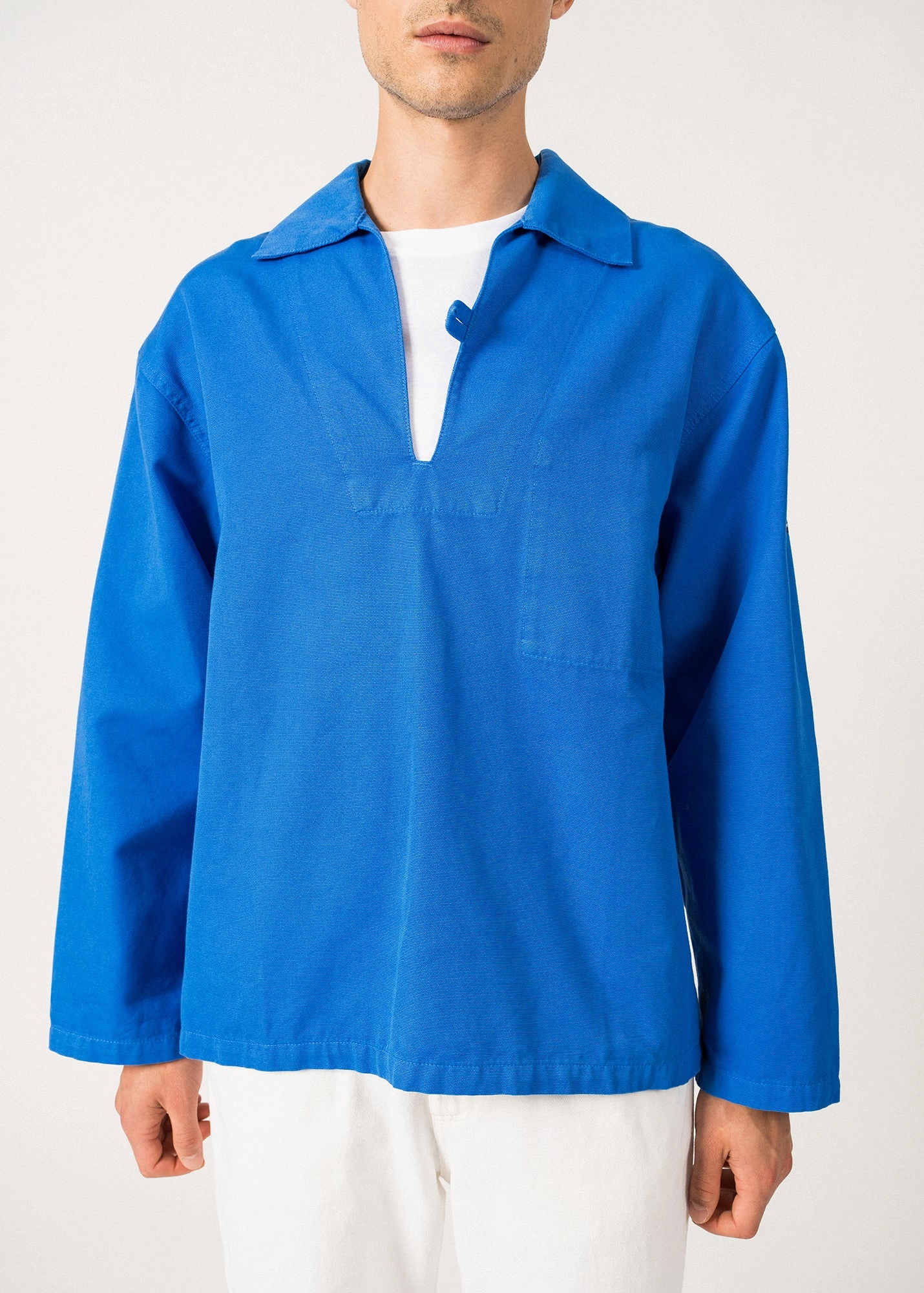 NEMO II - French Sailor Jacket | Cotton Canvas | Unisex Fit (MER BLUE)