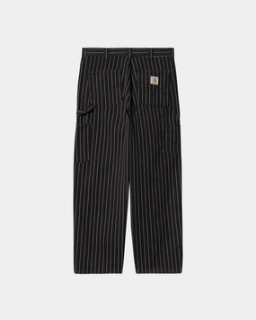 OG Single Knee Pant - Twill | Black / Wax Seaton Stripe