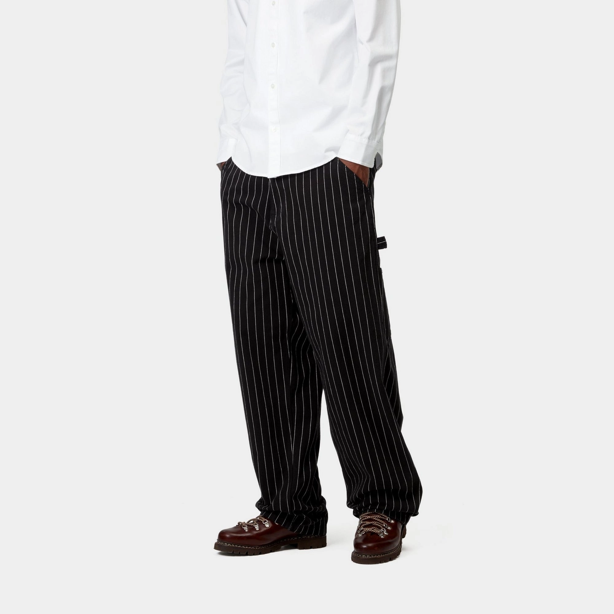 OG Single Knee Pant - Twill | Black / Wax Seaton Stripe