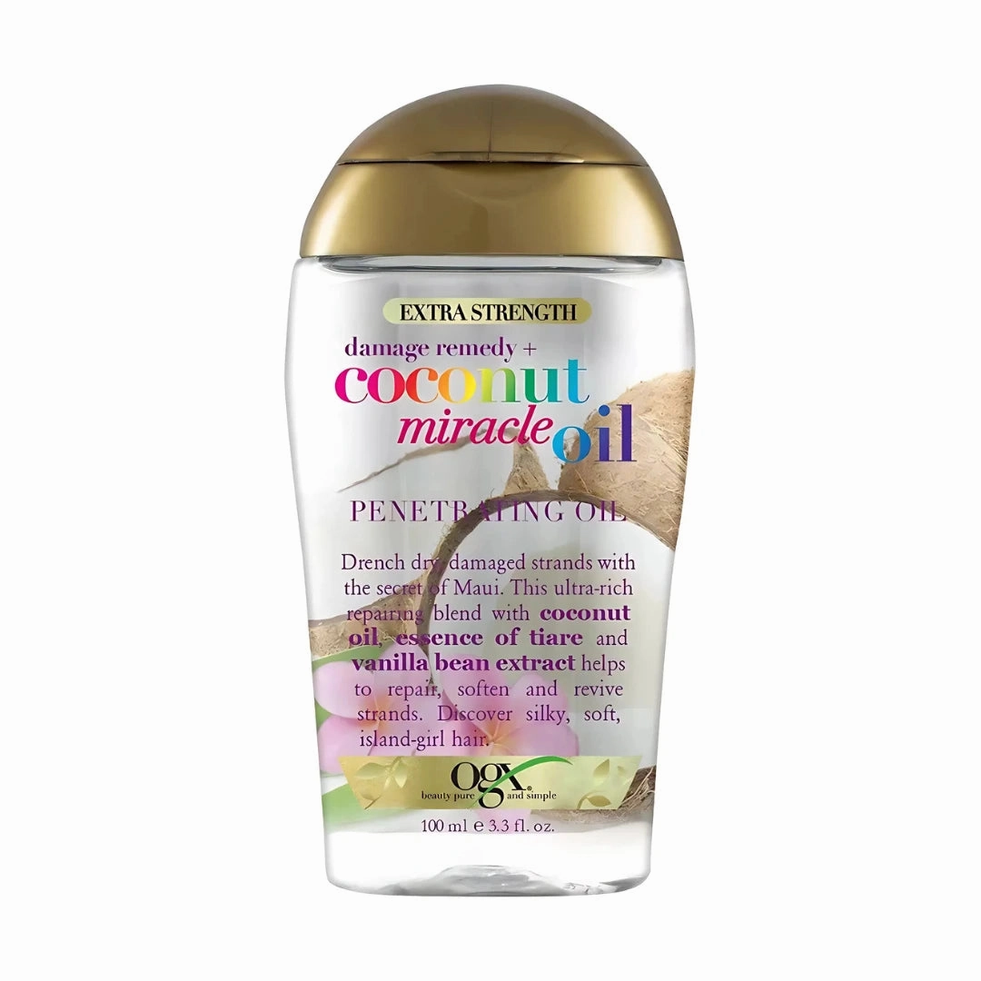 OGX Extra Strength Damage Remedy   Coconut Miracle Penetrating Oil - 3.3 oz