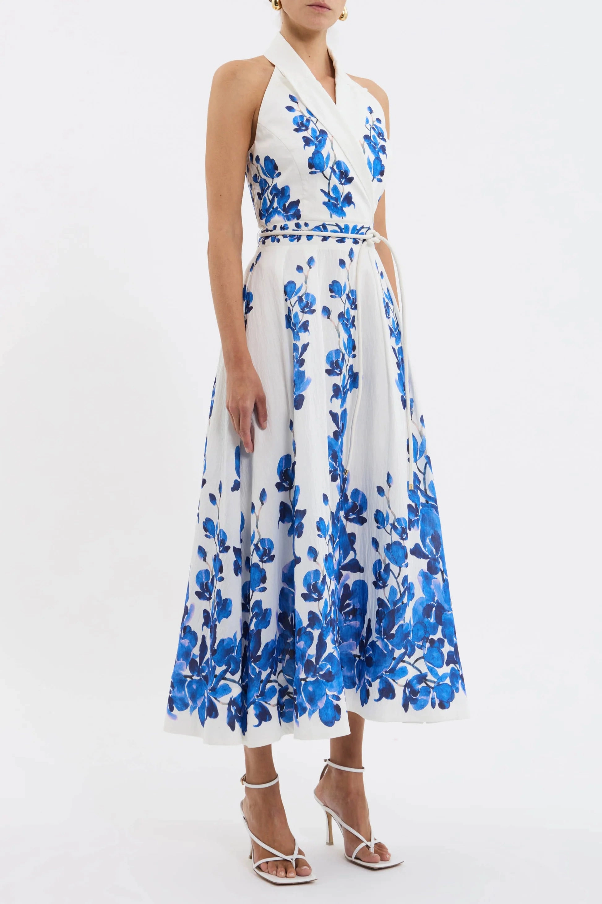 Orchid Blues Midi Dress