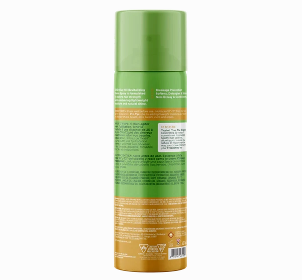 ORS Olive Oil Revitalizing Sheen Spray Infused with Rosemary Oil. Batana Oil & Biotin - 10 oz