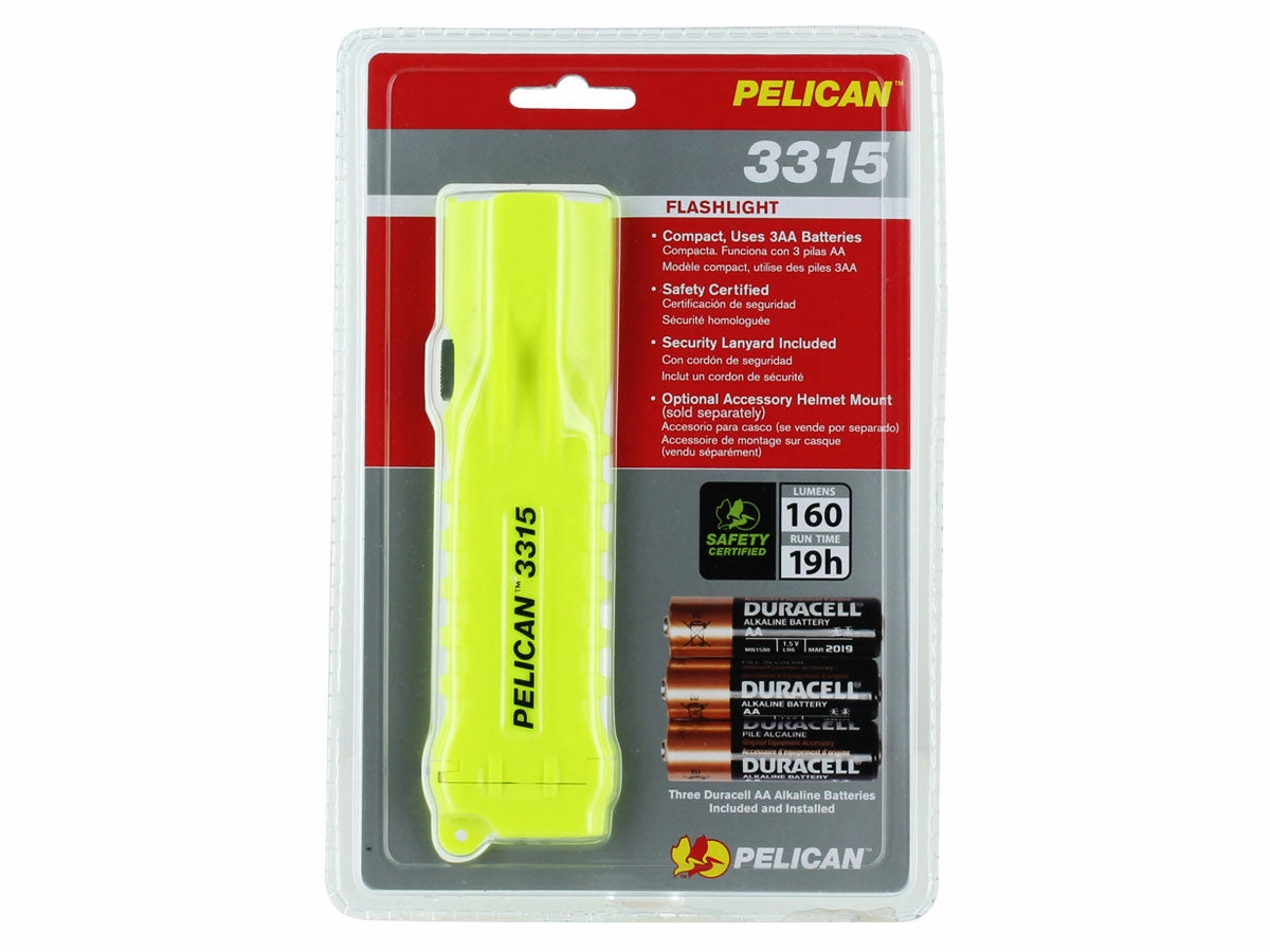 Pelican 3315 LED Flashlight With 3 AA Battery | Model : LED-3315