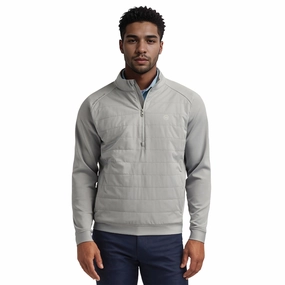 Peter Millar Weld Hybrid Half-Zip Jacket